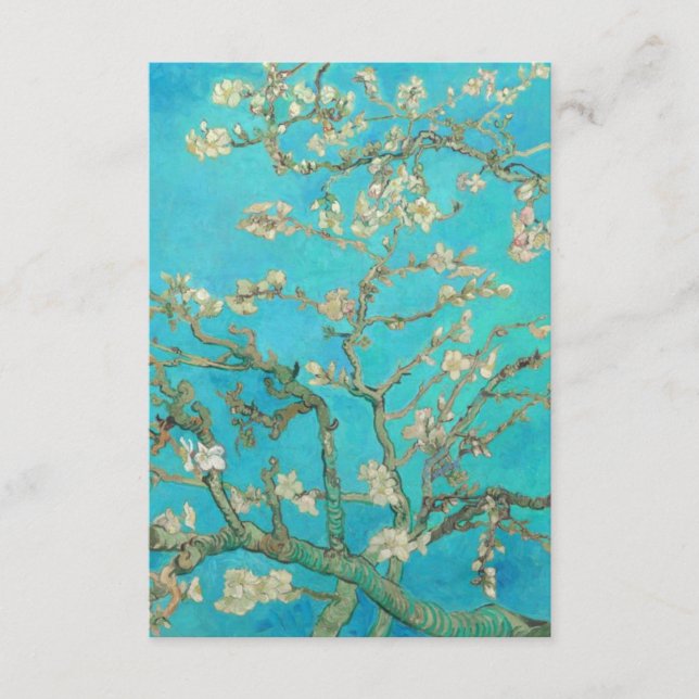 Van Gogh Almond Blossoms Enclosure Card (Front)