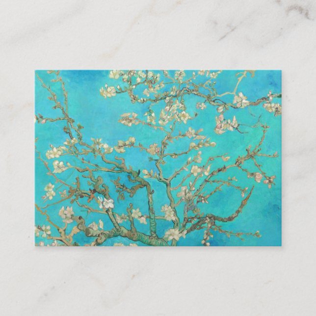 Van Gogh Almond Blossoms Enclosure Card (Front)