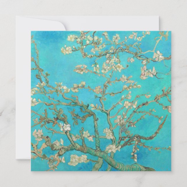 Van Gogh Almond Blossoms Invitation (Front)