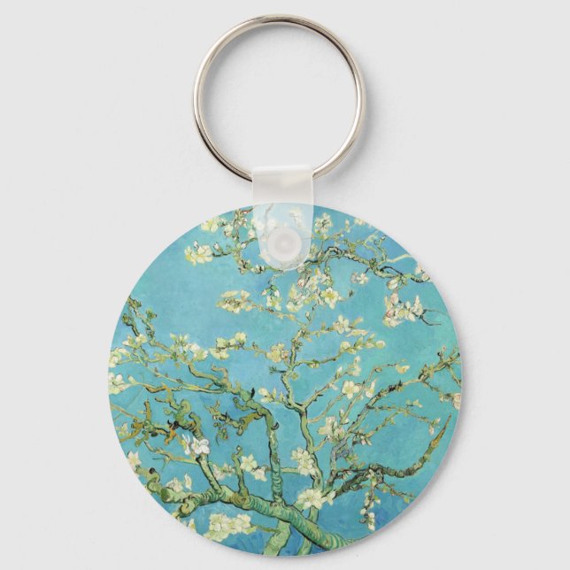 Van Gogh Almond Blossoms Key Ring (Front)
