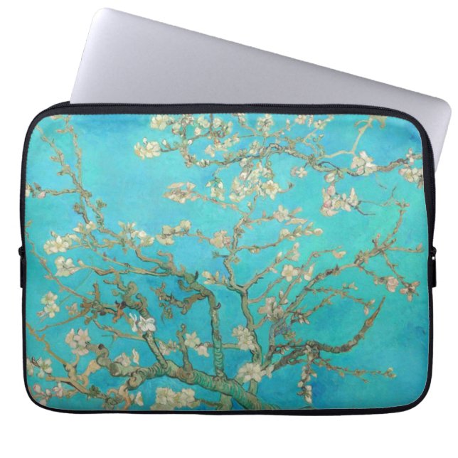 Van Gogh Almond Blossoms Laptop Sleeve (Front)