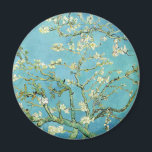 Van Gogh Almond Blossoms Magnet<br><div class="desc">Artist: Vincent Van Gogh
 Title: Almond Blossoms
 altered colour by 2sweet4wordsDesigns
 
 vincent van gogh,  van gogh,  almond blossoms,  teal,  flowers ,  floral,  spring,  sophisticated,  decor</div>