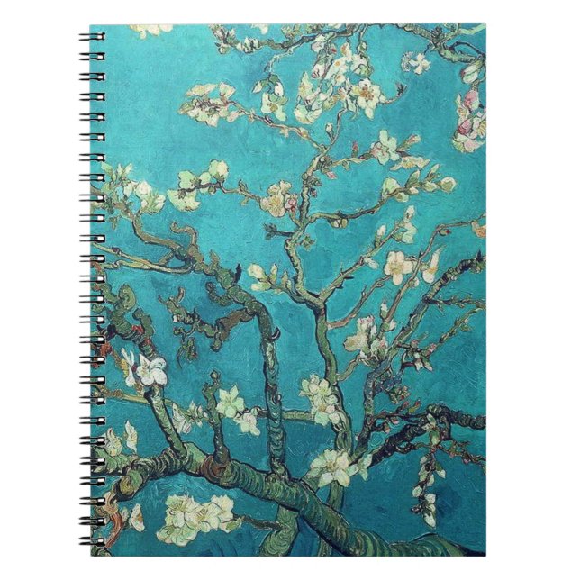 Van Gogh Almond Blossoms Notebook (Front)