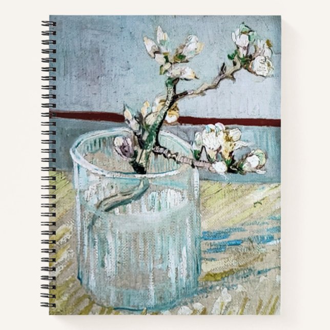Van Gogh Almond Blossoms Notebook (Front)
