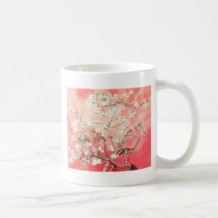 Van Gogh Almond Blossoms Peach Coffee Mug