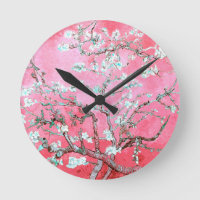 Van Gogh Almond Blossoms Pink Blue