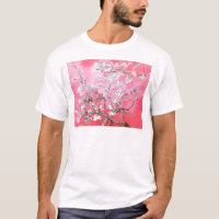 Van Gogh Almond Blossoms Pink Blue