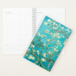 VAN GOGH - Almond Blossoms Planner<br><div class="desc">"van gogh",  vincent,  "almond blossoms",  flowers,  "famous painting",  vintage,  "fine art",  floral,  blue</div>