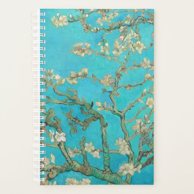  Van Gogh Almond Blossoms Planner (Front)