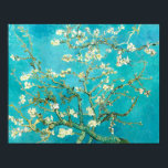 VAN GOGH - Almond Blossoms Poster<br><div class="desc">"van gogh vincent",  "almond blossoms",  flowers,  "famous painting",  vintage,  "fine art",  floral,  blue,  vangogh</div>