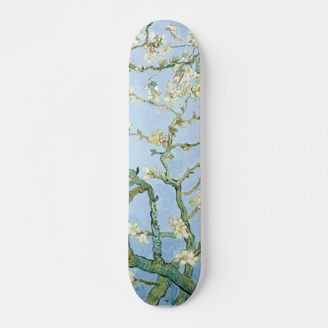 Van Gogh Almond Blossoms Skateboard (Front)