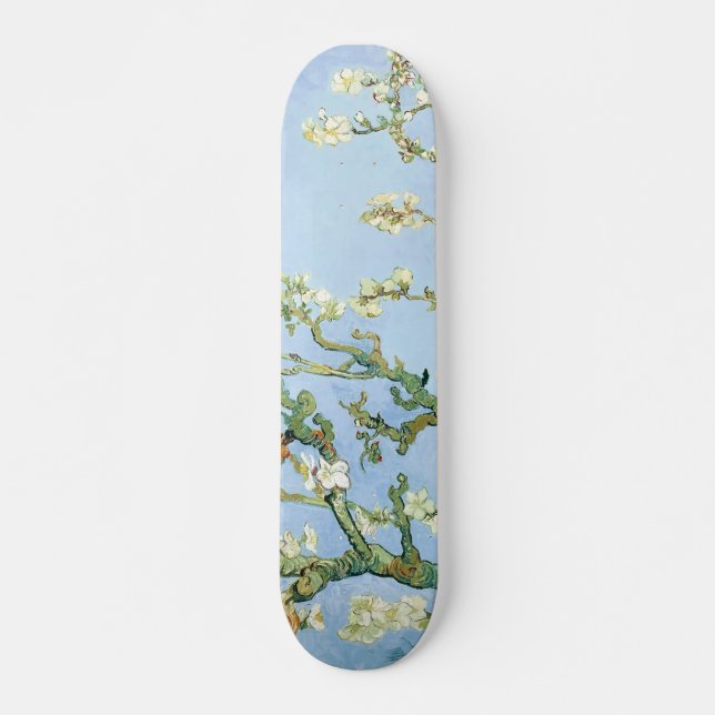 Van Gogh Almond Blossoms Skateboard (Front)