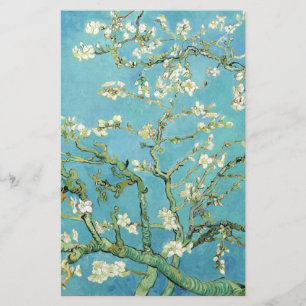 Van Gogh Almond Blossoms Stationery