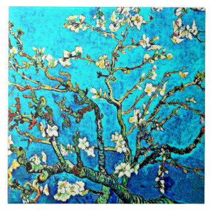 Van Gogh - Almond Branches Tile