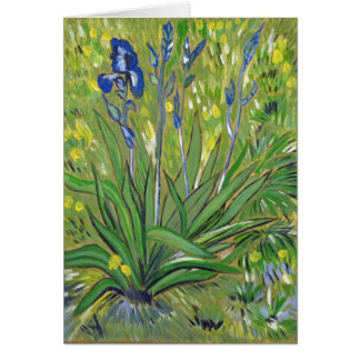 Van Gogh art Irises, acrylic reproduction