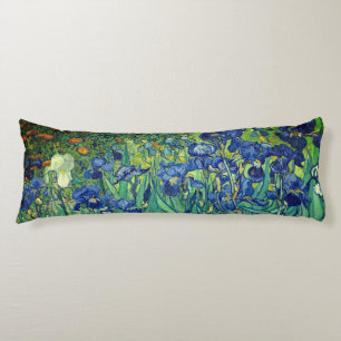 Van Gogh Art Irises Body Cushion