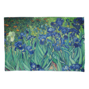 Van Gogh Art Irises Pillowcase
