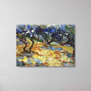 Van Gogh artwork, The Garden of Gethsemane Canvas Print