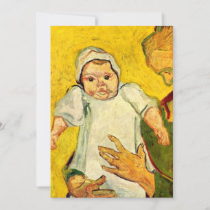 Van Gogh - Augustine Roulin and her Baby Card