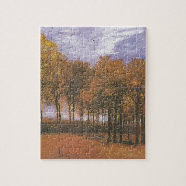 Van Gogh Autumn Fall Tree Leaves Destiny Jigsaw Puzzle (Vertical)