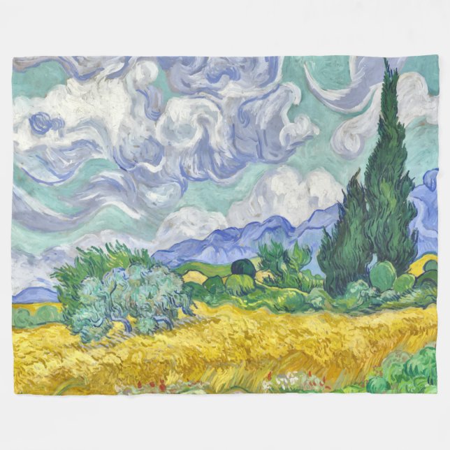 Van gogh blanket (Front (Horizontal))