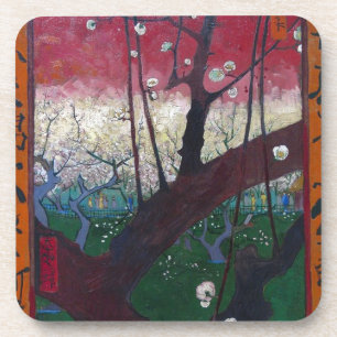 Van Gogh Blooming Plum Tree Coaster