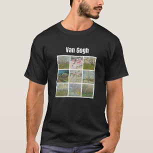 Van Gogh Blossom Art Modern Art Vintage Retro Grap T-Shirt