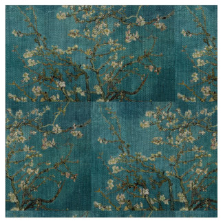 Van Gogh - Blossoming Almond Tree Fabric