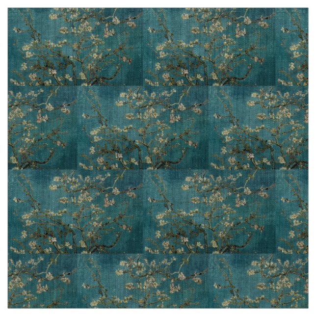 Van Gogh - Blossoming Almond Tree Fabric (Swatch)