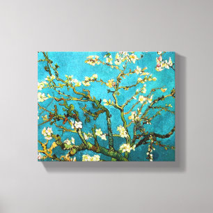 Van Gogh Blossoming Almond Tree Fine Art Canvas Print
