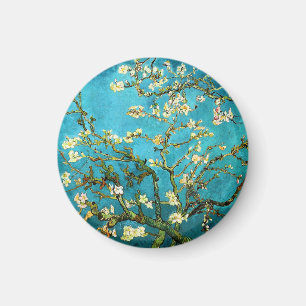 Van Gogh Blossoming Almond Tree Fine Art Magnet