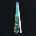 Van Gogh Blossoming Almond Tree Fine Art Tie<br><div class="desc">Blossoming Almond Tree, Vincent van Gogh, Saint-Rémy, February 1890. Also called Almond Branches in Bloom, this is one of Vincent's most popular paintings. Oil on canvas, 73.5 x 92 cm. Amsterdam, Van Gogh Museum. F 671, JH 1891 Vincent Willem van Gogh (30 March 1853 – 29 July 1890) was a...</div>