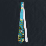 Van Gogh Blossoming Almond Tree Fine Art Tie<br><div class="desc">Blossoming Almond Tree, Vincent van Gogh, Saint-Rémy, February 1890. Also called Almond Branches in Bloom, this is one of Vincent's most popular paintings. Oil on canvas, 73.5 x 92 cm. Amsterdam, Van Gogh Museum. F 671, JH 1891 Vincent Willem van Gogh (30 March 1853 – 29 July 1890) was a...</div>