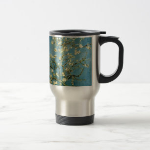 Van Gogh Blossoming Almond Tree Vintage Art Travel Mug