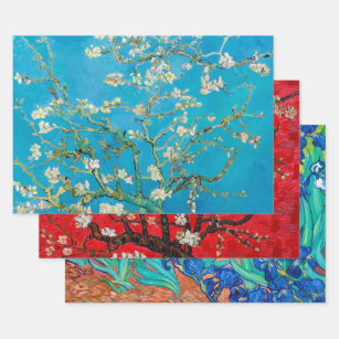 Van Gogh, Blossoms Wrapping Paper Sheet