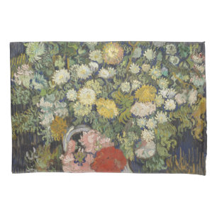 Van Gogh "Bouquet of Flowers in a Vase" Pillowcase