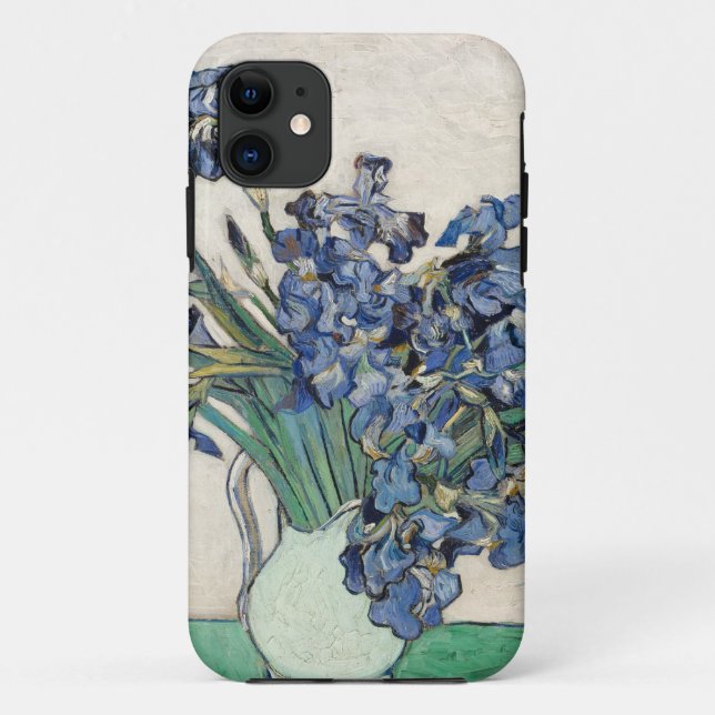 Van Gogh Bouquet Of Irises Case-Mate iPhone Case (Back)
