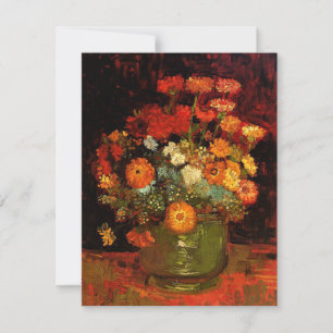 Van Gogh - Bowl with Zinnias