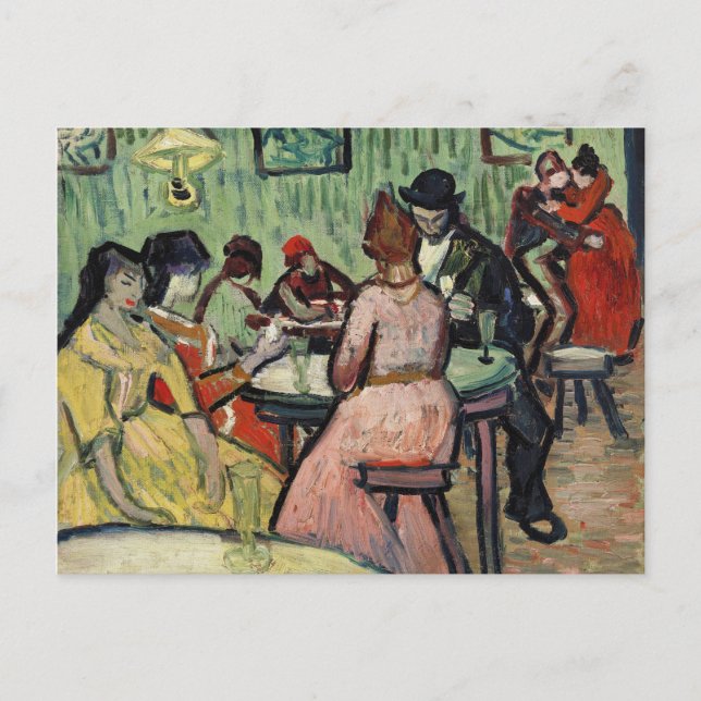 Van Gogh Brothel Painting Postcard (Front)