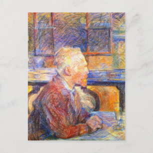Van Gogh by Toulouse-Lautrec Postcard