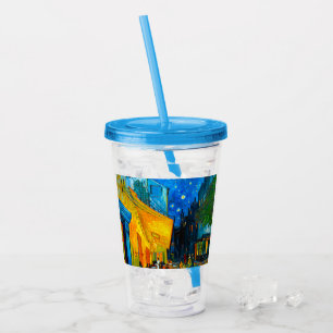 Van Gogh Café Terrace at Night Acrylic Tumbler
