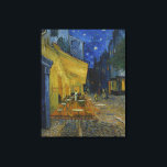 Van Gogh Cafe Terrace At Night Canvas Print<br><div class="desc">Cafe Terrace At Night by Vincent Van Gogh.</div>