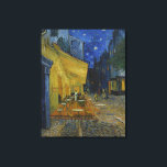 Van Gogh Cafe Terrace At Night Canvas Print<br><div class="desc">Cafe Terrace At Night by Vincent Van Gogh.</div>