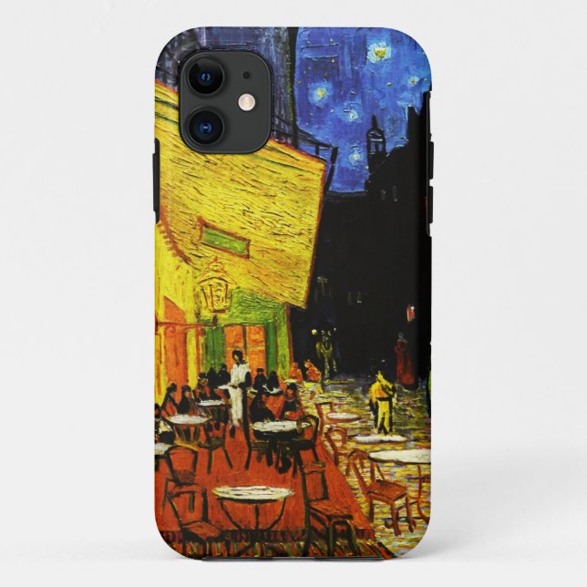 Van Gogh Cafe Terrace At Night Case-Mate iPhone Case (Back)