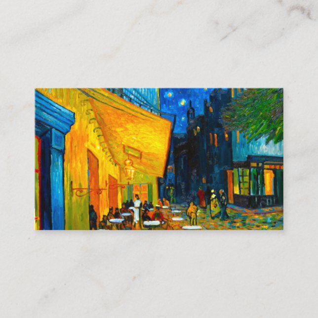 Van Gogh Café Terrace at Night Enclosure Card (Front)