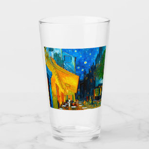 Van Gogh Café Terrace at Night Glass