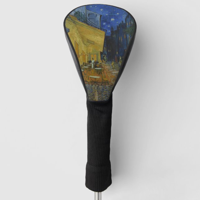 Van Gogh Cafe Terrace At Night Golf Head Cover (Front)