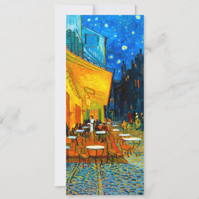 Van Gogh Café Terrace at Night Invitation (Front)