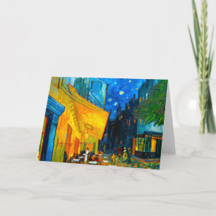 Van Gogh Café Terrace at Night Invitation