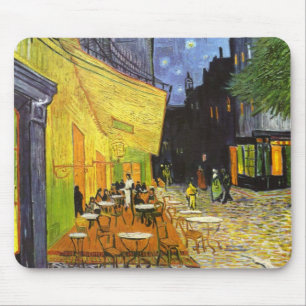 Van Gogh Cafe Terrace at Night Mouse Mat